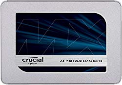 Crucial SSD 500GB MX500 内蔵2.5インチ 7mm (9.5mmアダプター付) CT500MX500SSD1/JP
